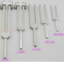 5-Piece Medical Tuning Fork Set — Chakra & Neuro Testing, Aluminum, CE Marked