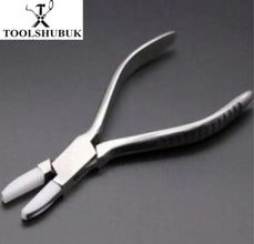 Nylon Jaw Flat Nose Pliers — Jewellery Making & Optician Tool (5.5 Inches)