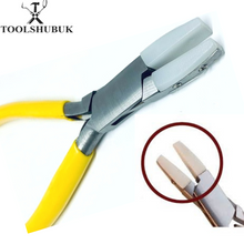 Set of 3-Pieces Jewellery Making Pliers — 6-in-1 Bail Making Looping Plier, Nylon Jaw and Bent Nose Pliers