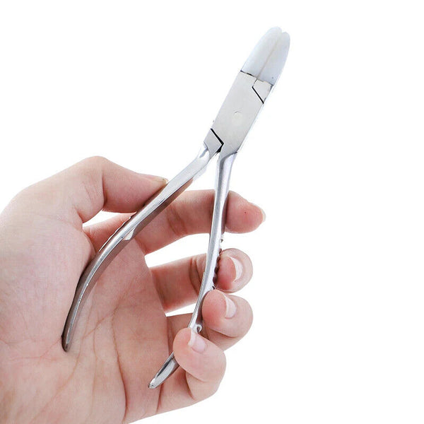 Nylon Jaw Flat Nose Pliers — Jewellery Making & Optician Tool (5.5 Inches)
