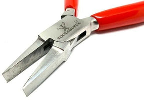 Flat Nose Pliers — Precision Jewellery Tool with Rust-Free Steel (5 inches)
