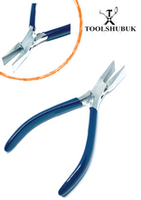 Duck Bill Pliers — Wide Jaw with PVC Grips for Jewellery & Metal Work (6.5 inches)