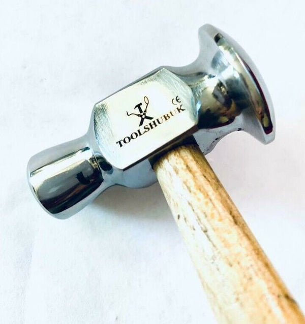 thumbnail interactive-video image 1 of Waymil Jewelers Chasing Hammer – 25mm Bowed Face – Domed Metalwork Hammer 1 of 2