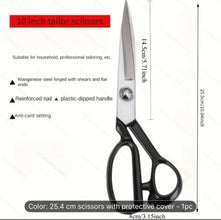 Precision professional scissors ideal for dressmaking, alterations, and detailed tailoring work.